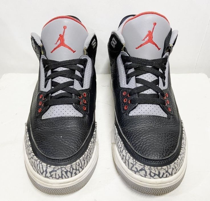 US11/29cm◇Nike Air Jordan 3 Retro OG Black Cement ナイキ エア