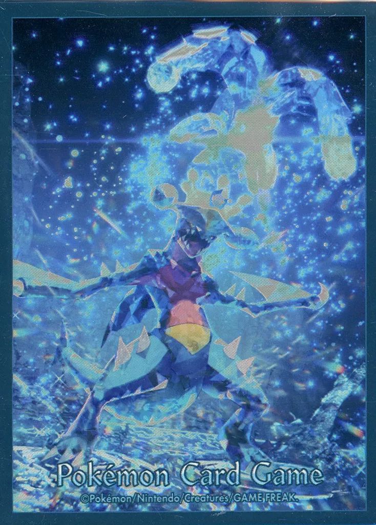 [Used] Supply Pokemon Card Game Deck Shield (Sleeve) Premium Gloss Water Terractal Gabria Pokemon Center Pokemon Card Gym Limited