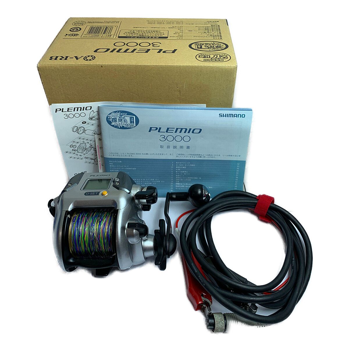 SHIMANO シマノ 12プレミオ3000 電動リール 時間、距離不明 02911 