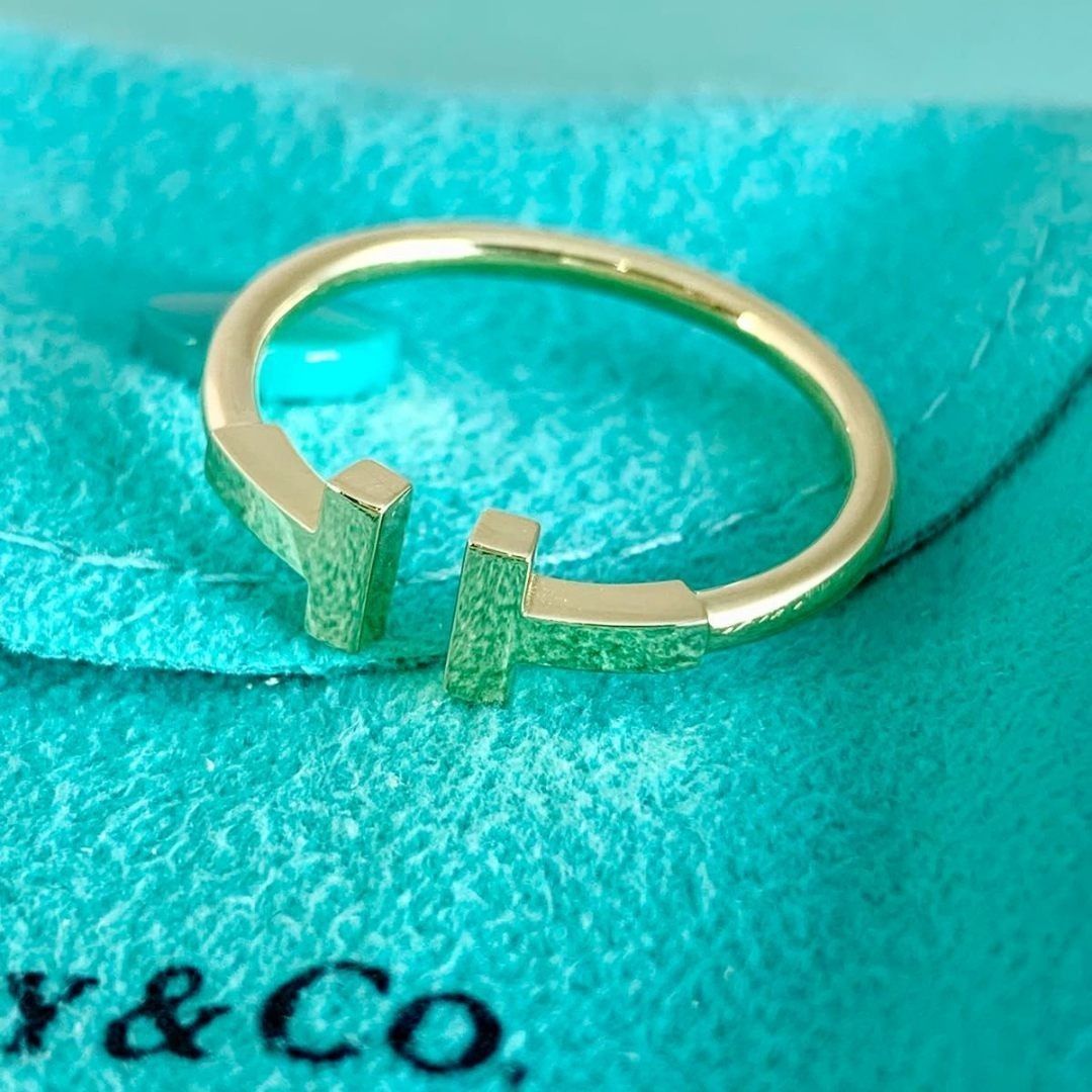 ティファニー 希少 17号 Tワイヤー リング ゴールド 750 TW1e - メルカリ