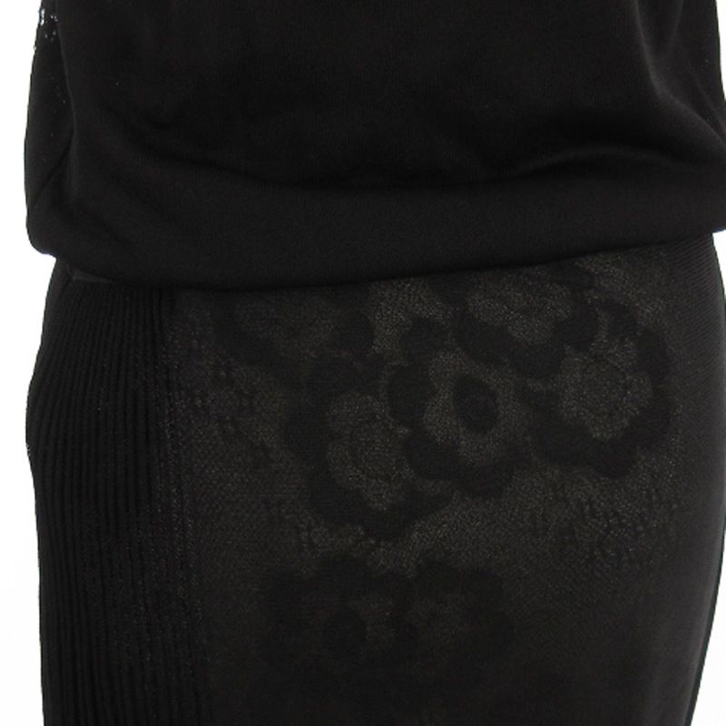 楽天市場】美品 CHANEL シャネル グリポアボタン サイズ34 ブラック ウール P41644K03099 ノースリーブ ニットワンピース  レディース 409144 【中古】 : BRAND SAMURAI