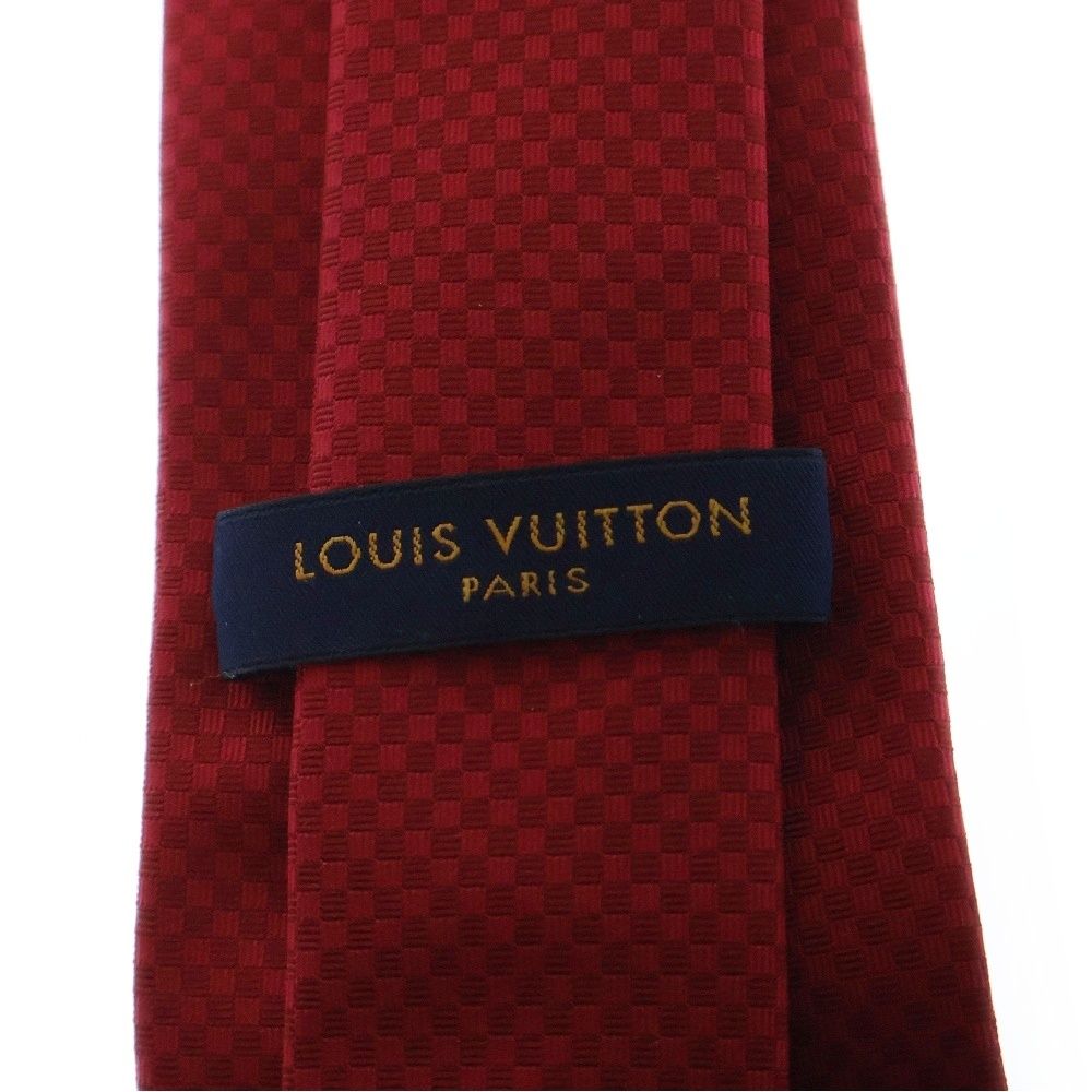 LOUIS VUITTON (ルイヴィトン) クラヴァット マイクロダミエ シルク