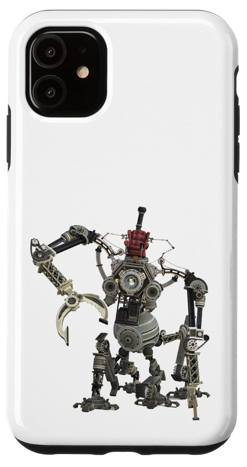 【在庫セール】iPhone 11 Android オートメーションヘルパーサイボーグボットロボットチャットボットテック 6 スマホケース