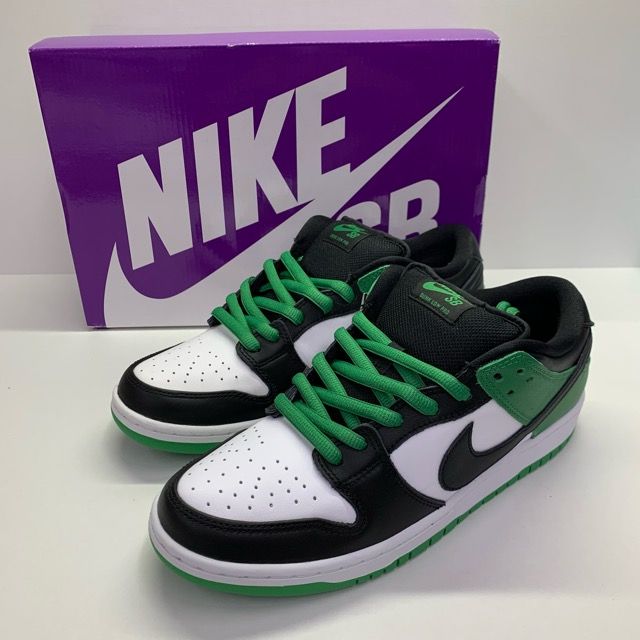 未使用 NIKE SB DUNK LOW PRO Black and Classic Green 28.0cm BQ6817-302 ナイキ ダンク  ロー クラシックグリーン スニーカー 【X0262-001】□ - メルカリ