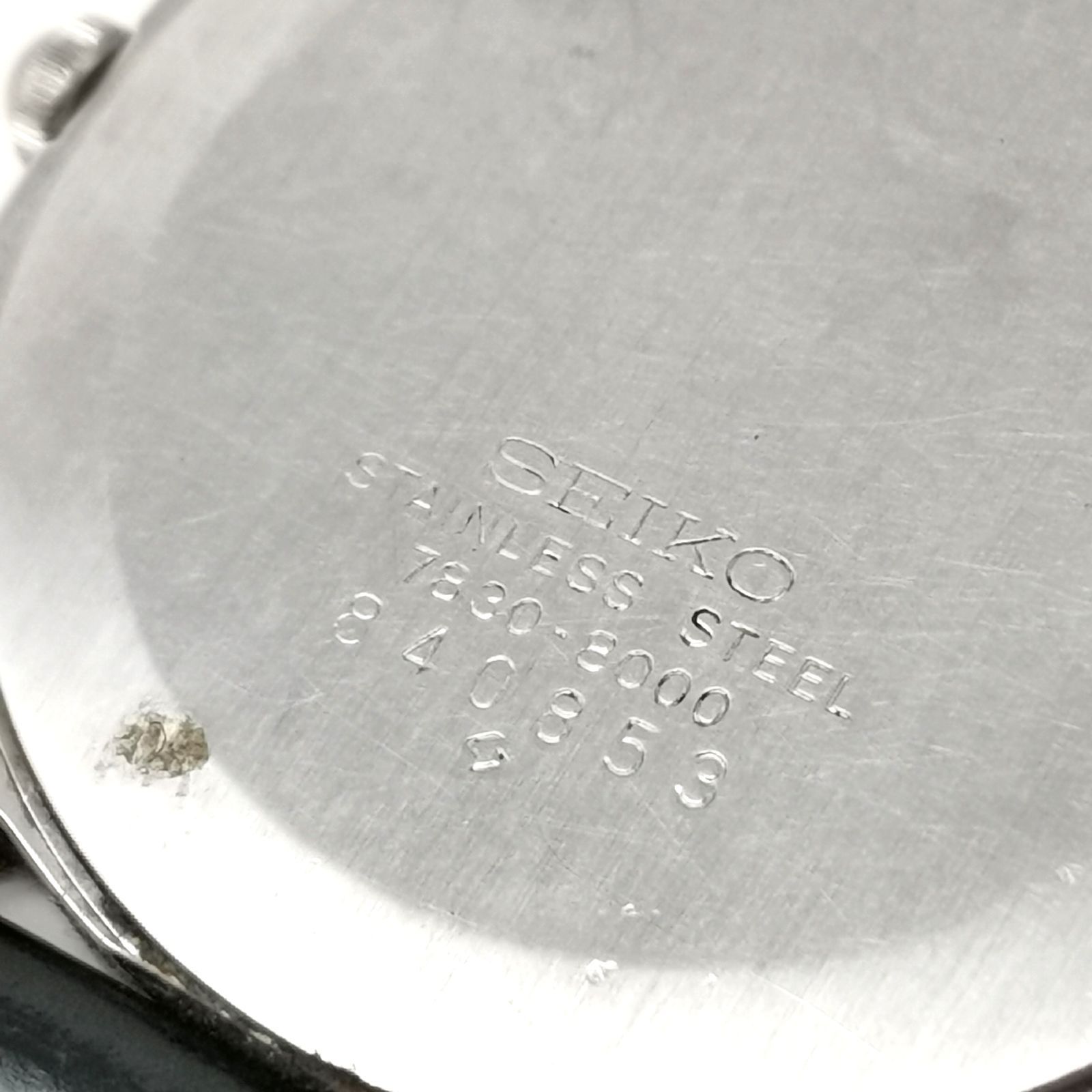 SEIKOセイコー シャリオ 7830-8000 ラウンド クオーツ シルバー文字盤 