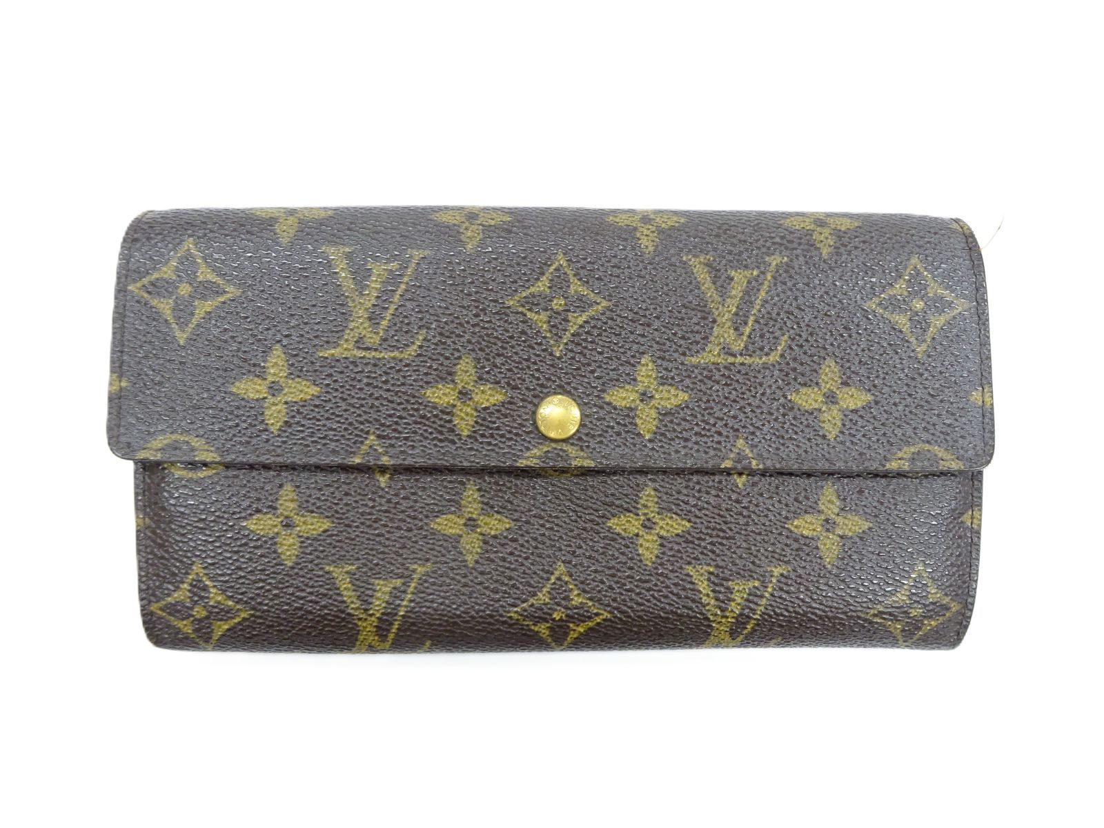 Louis Vuitton ルイヴィトン モノブラム ポルトフォイユ サラ M61734 二つ折り TH0075 長財布