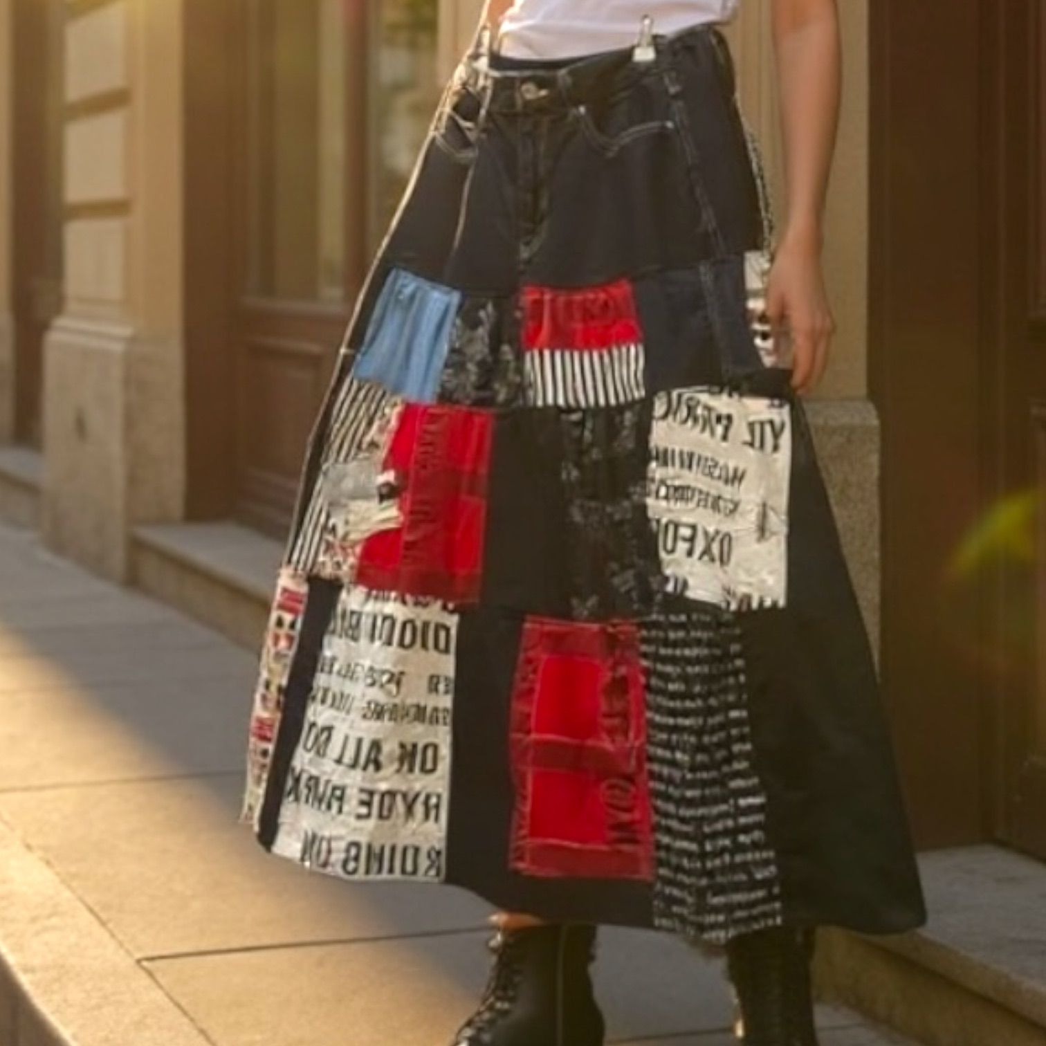 古着リメイクワンピース