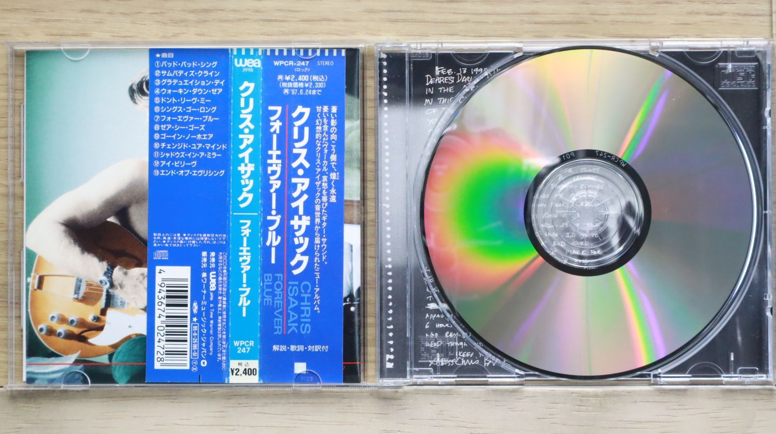 国内盤CD☆クリス・アイザック/Chris Isaak□ フォーエヴァー