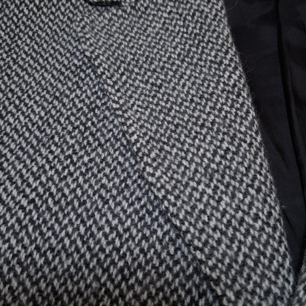 ダークグレー×ライトグレー 冬物