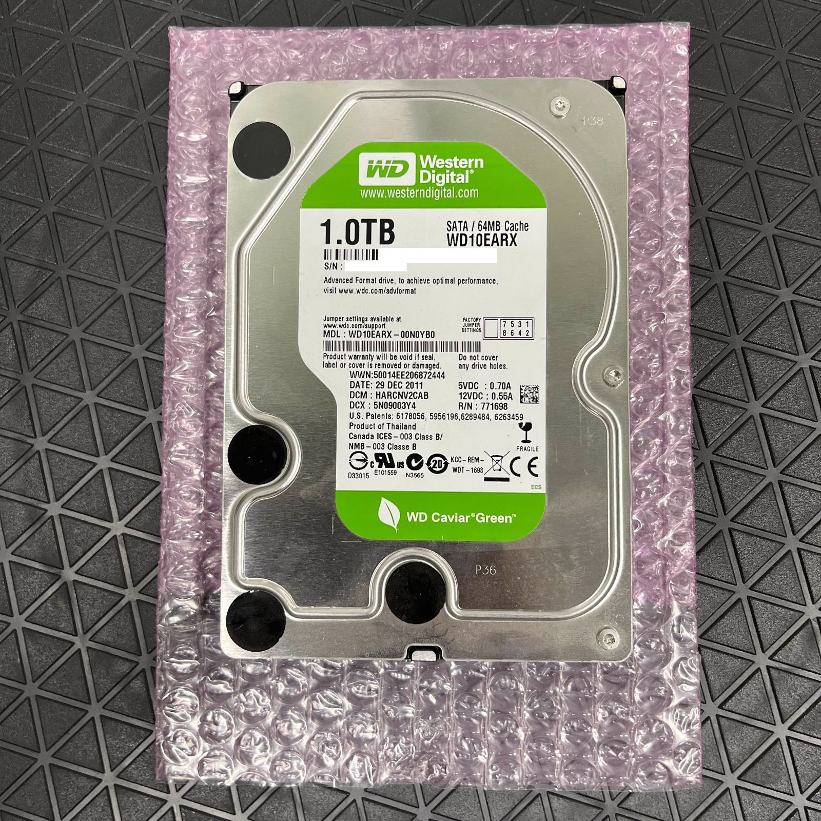 【1円スタート特価品】【CrystalDiskInfo：正常】WD／WD Green WD30EURX 3TB／HDD ■同梱発送可/92 : WD Green 480GB Internal PC SSD - SATA III 6 Gb⁄s, 2.5