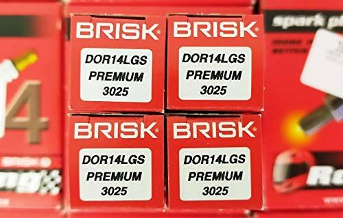 BRISK ブリスク プラグ DOR14LGS×4本セット - メルカリ