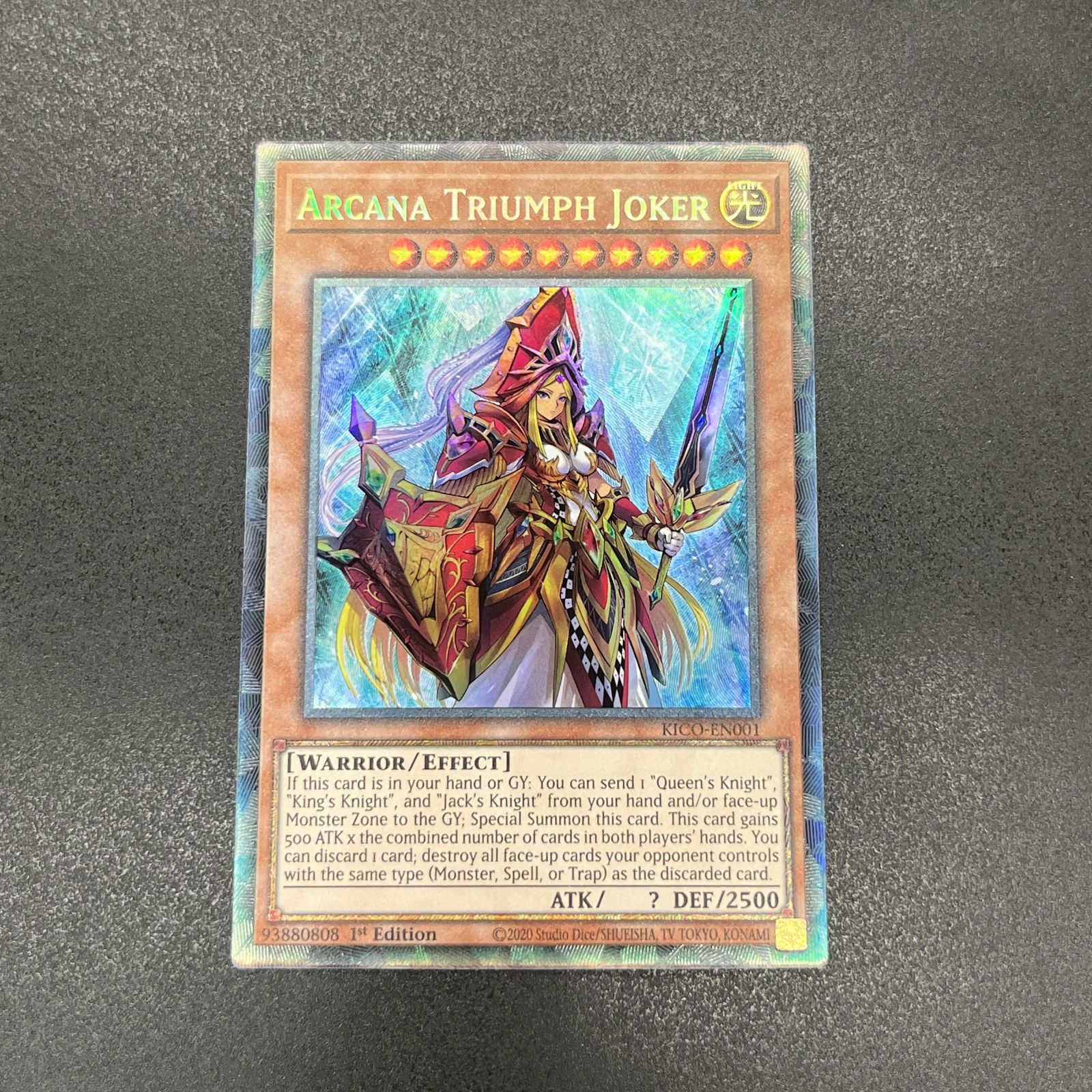 遊戯王 アルカナ トライアンフジョーカー/コレクターズ/英語/1st