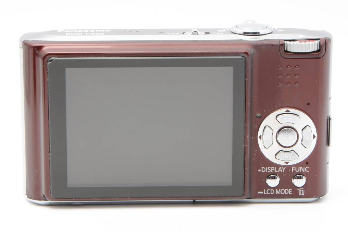 実用品 Panasonic LUMIX DMC-FX33 ブラウン LL4767#B033 - メルカリ