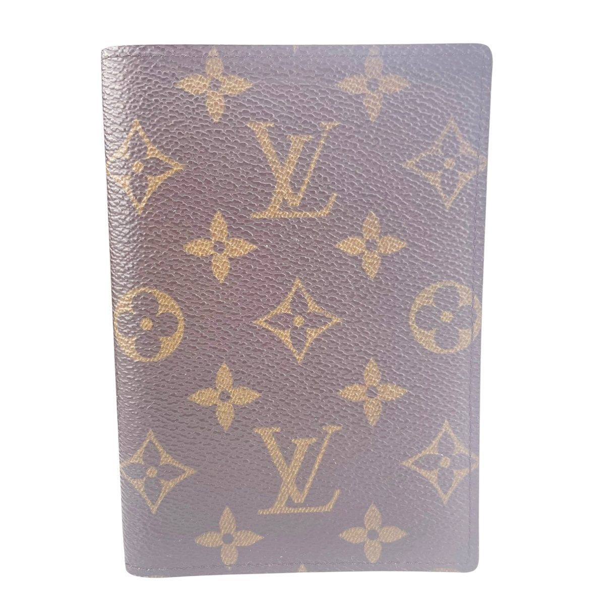 【中古】LOUIS VUITTON ルイ・ヴィトン クーヴェルテュール･パスポール M60181 モノグラム･キャンバス ブラウン パスポートカバー 25021422 RD