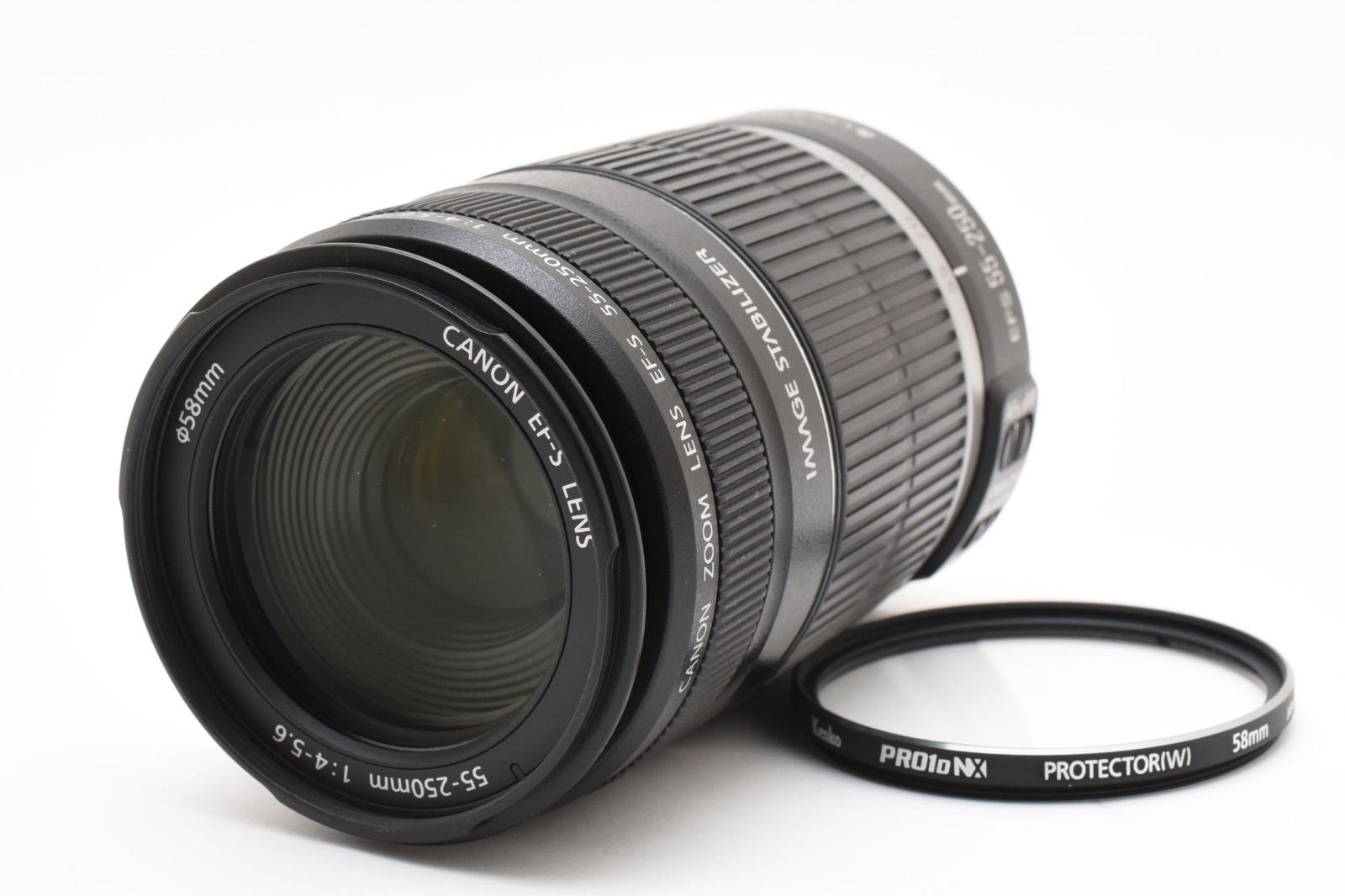 ☆良品☆ Canon キャノン EF-S 55-250mm F4-5.6 IS APS-C対応 望遠 