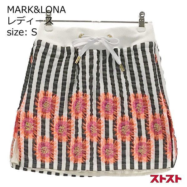 MARKu0026LONA マークアンドロナ 裏地付き シアサッカースカート S ［240001806729］#