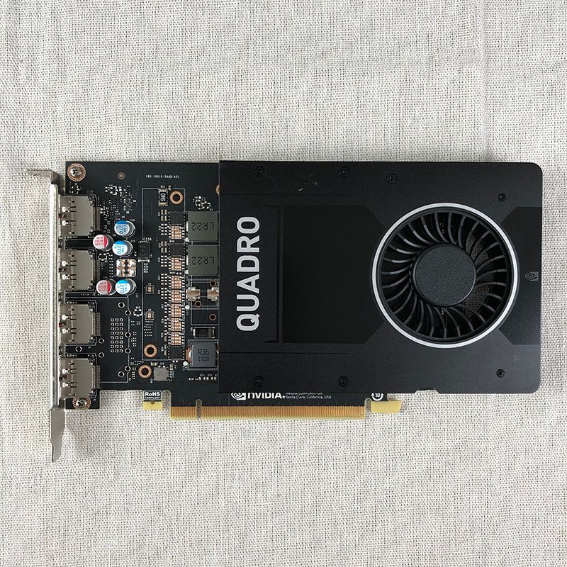 画面出力確認済】グラフィックボード NVIDIA QUADRO P2000/GPU