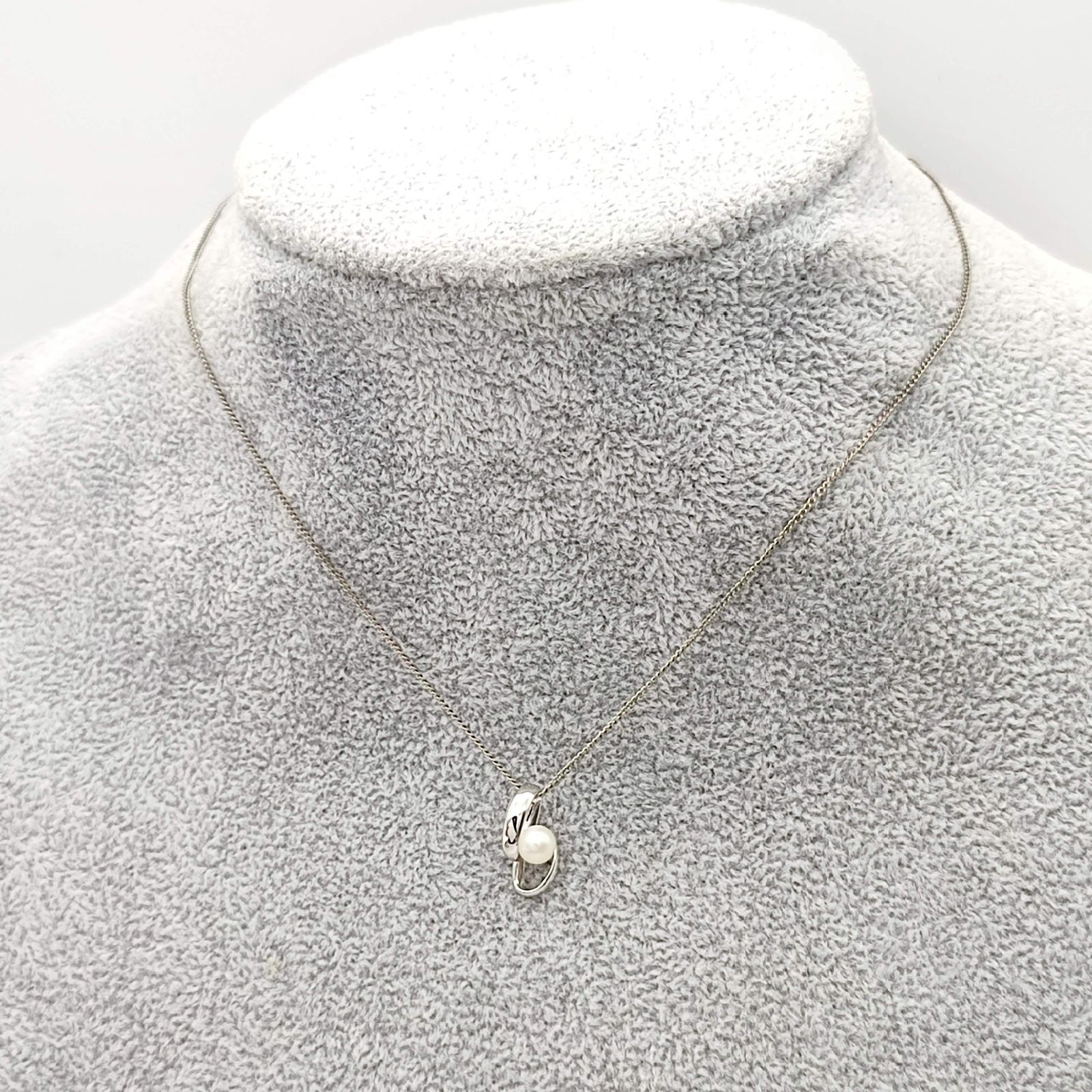 タサキ TASAKI 田崎 真珠 パール ネックレス シルバー 5P 5連 5玉 美品】TASAKI 田崎真珠 タサキ パールデザインネックレス 5
