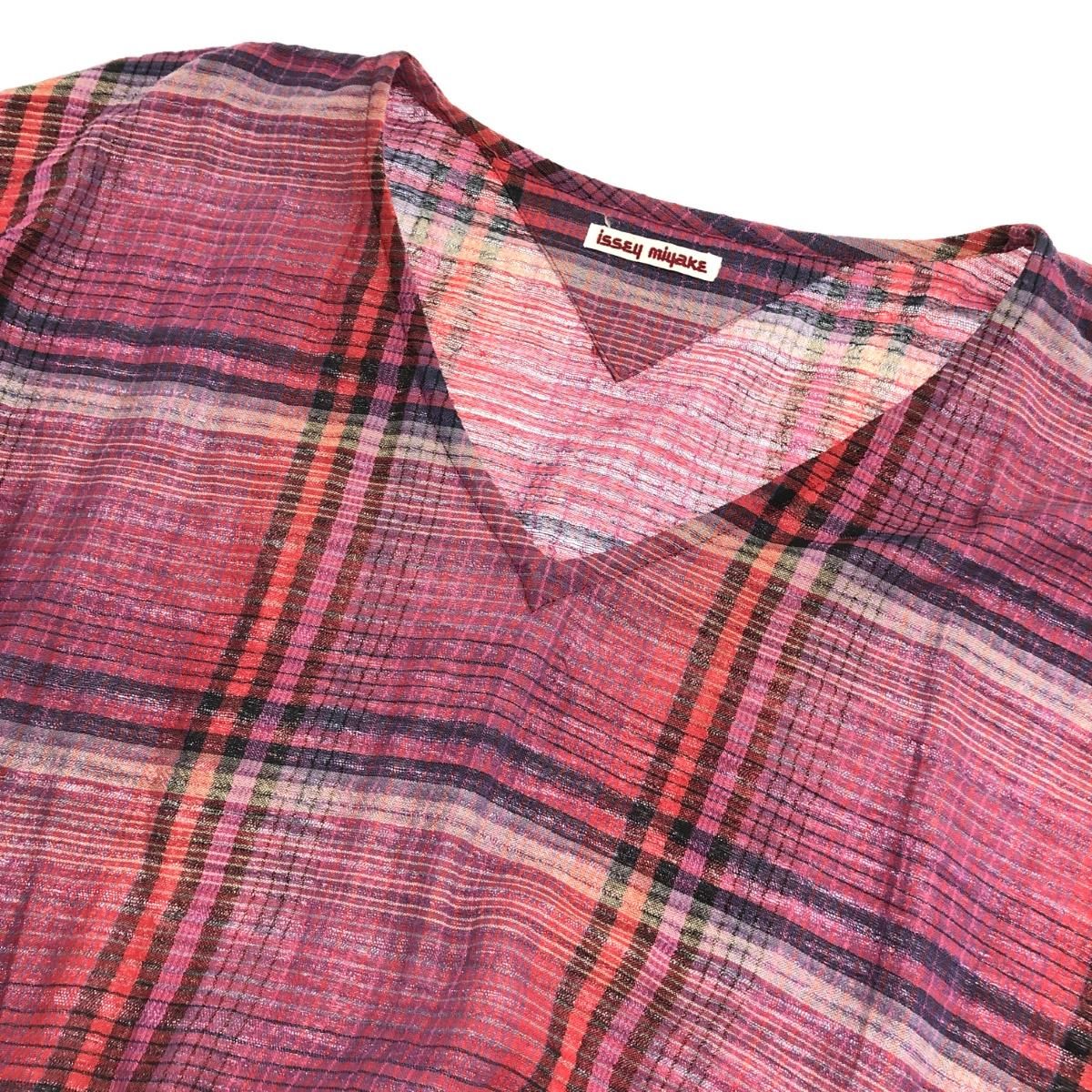 イッセイミヤme シワ加工　ピンク 楽天市場】【中古】 イッセイミヤケ ミーISSEY MIYAKE me