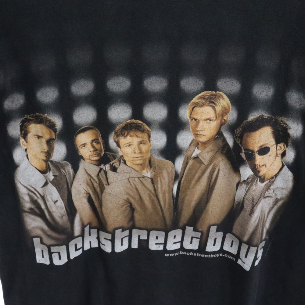 1999 BackstreetBoys バックストリート ボーイズ 両面プリント VINTAGE (ヴィンテージ) 90s Backstreet Boys 1999 TEE バック
