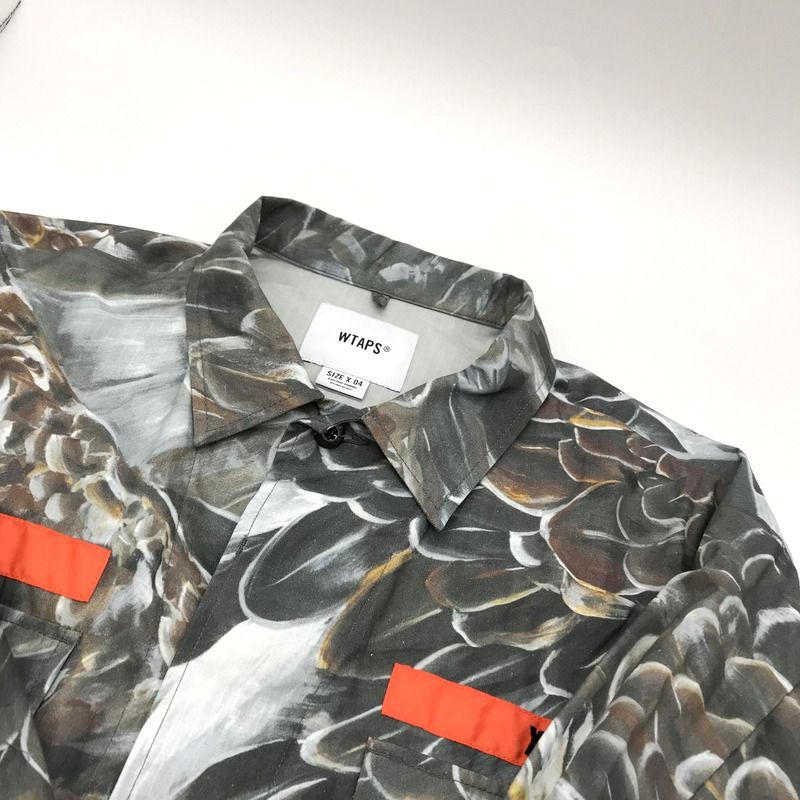 WTAPS ジャングルシャツ 241WVDT-SHM02 カモフラ 鷲 シャツ WTAPS ジャングルシャツ 241WVDT-SHM02 カモフラ 鷲 シャツ
