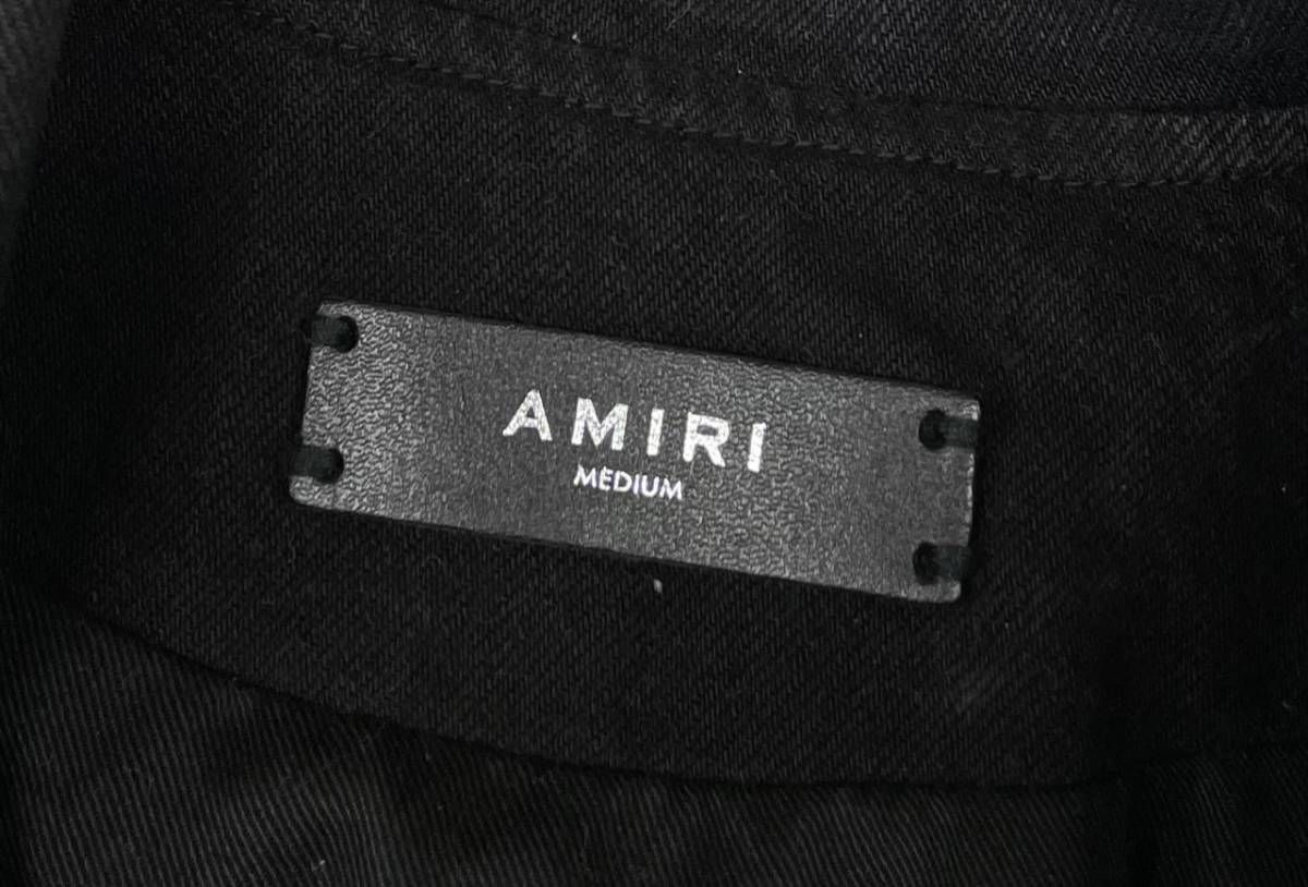 即出荷可能 AMIRI / ダメージライダースジャケット Mサイズ exprealty.ca