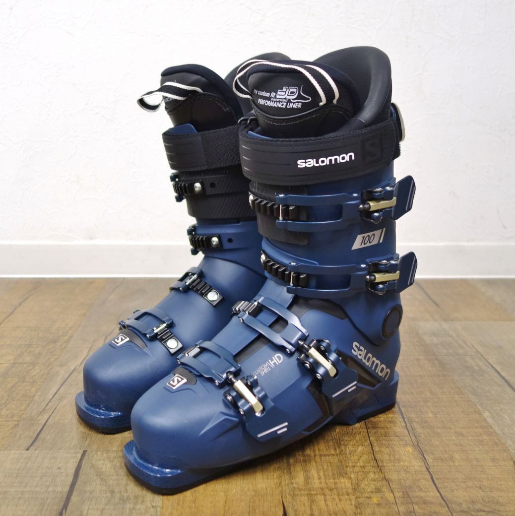 美品 サロモン SALOMON S/PRO 100 エスプロ スキーブーツ 26.5cm 304ｍｍ アルペン ゲレンデ スキー アウトドア
