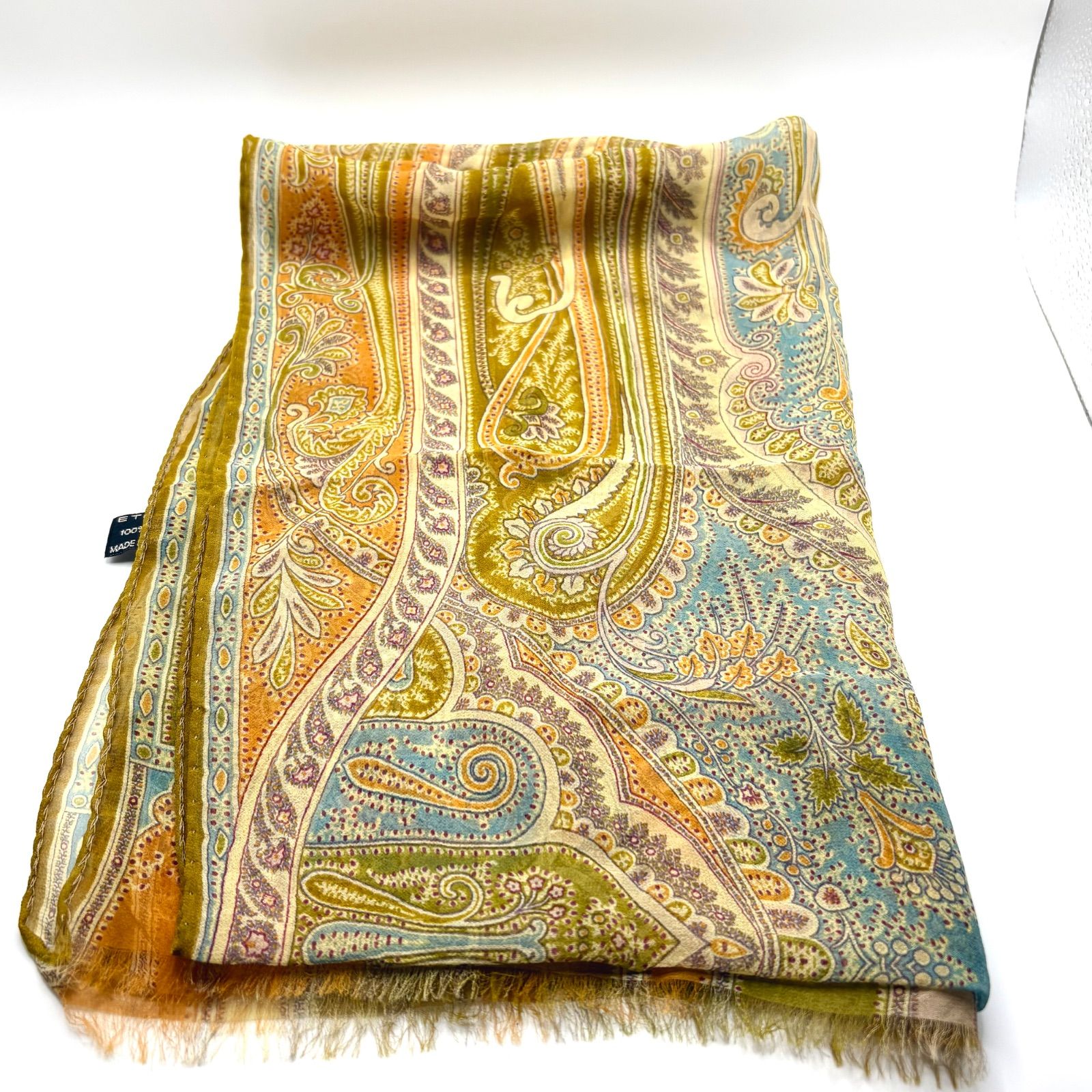 ETRO エトロ 大判ペイズリー柄 ストール - メルカリ