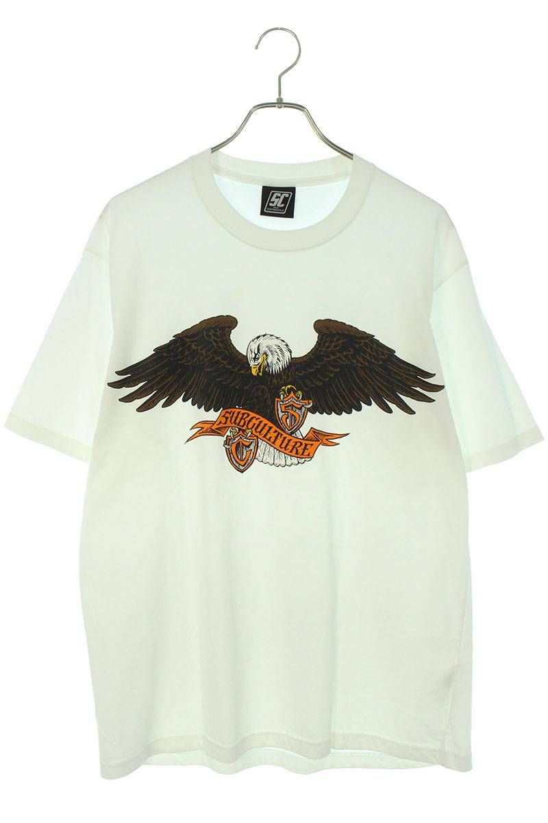 サブカルチャー EMBLEM EAGLE TEE/SCST-S2206 エンブレムイーグル