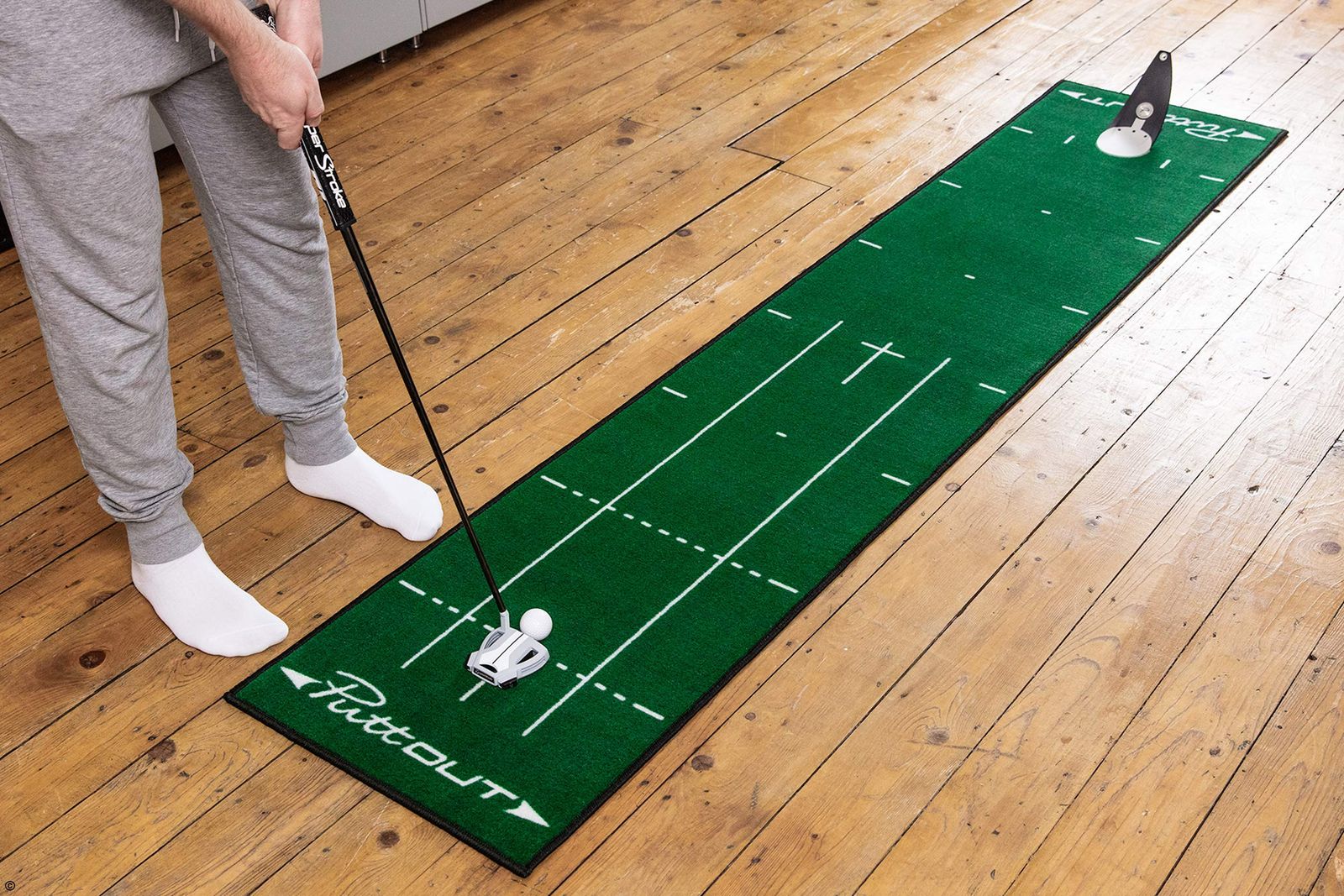Slim スポーツ PuttOUT パターマット パター練習マット 【 実際の