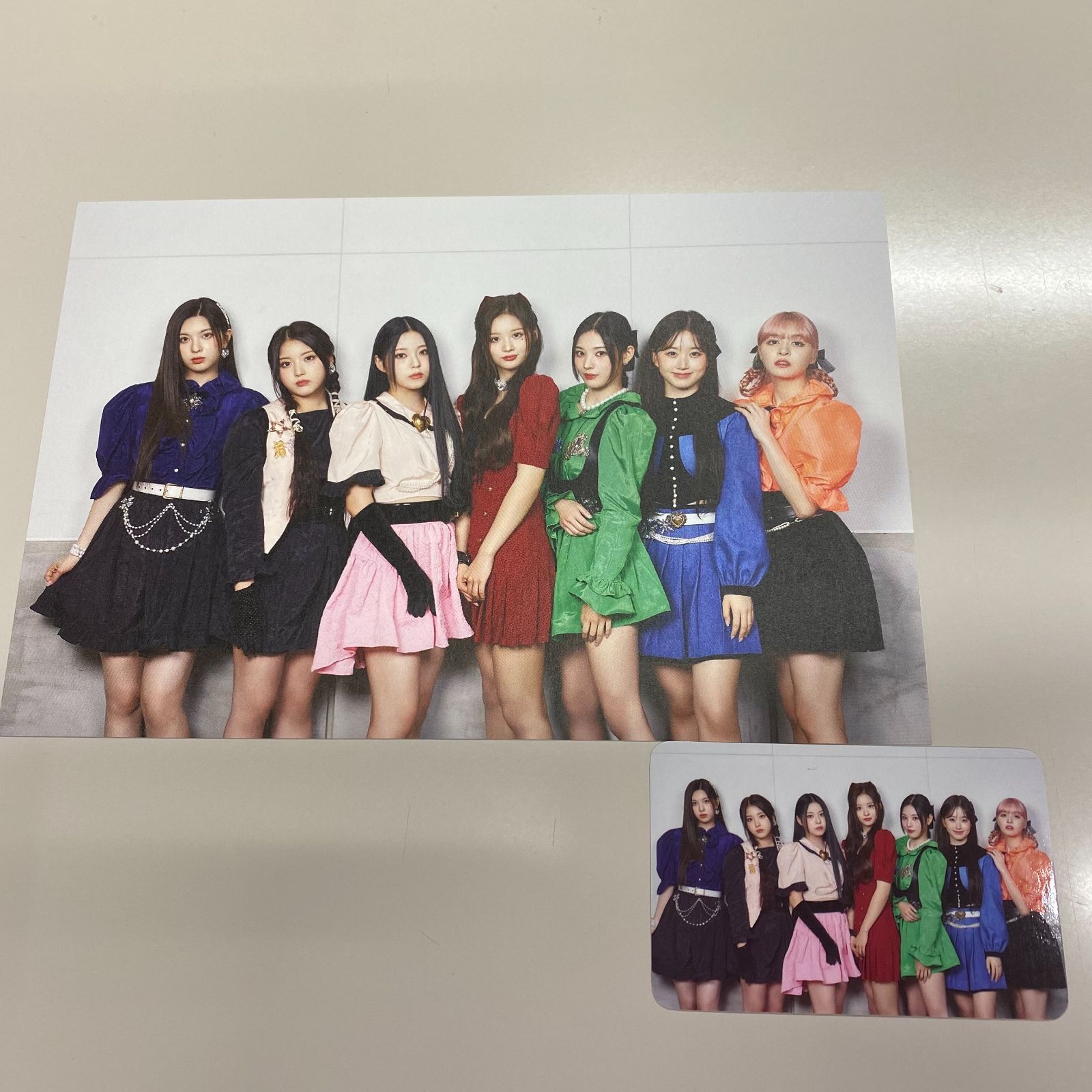 NMIXX KCON JAPAN MD トレカ　ポストカード　へウォン　セット NMIXX KCON JAPAN MD ビハインドフォトセット 集合 トレカ