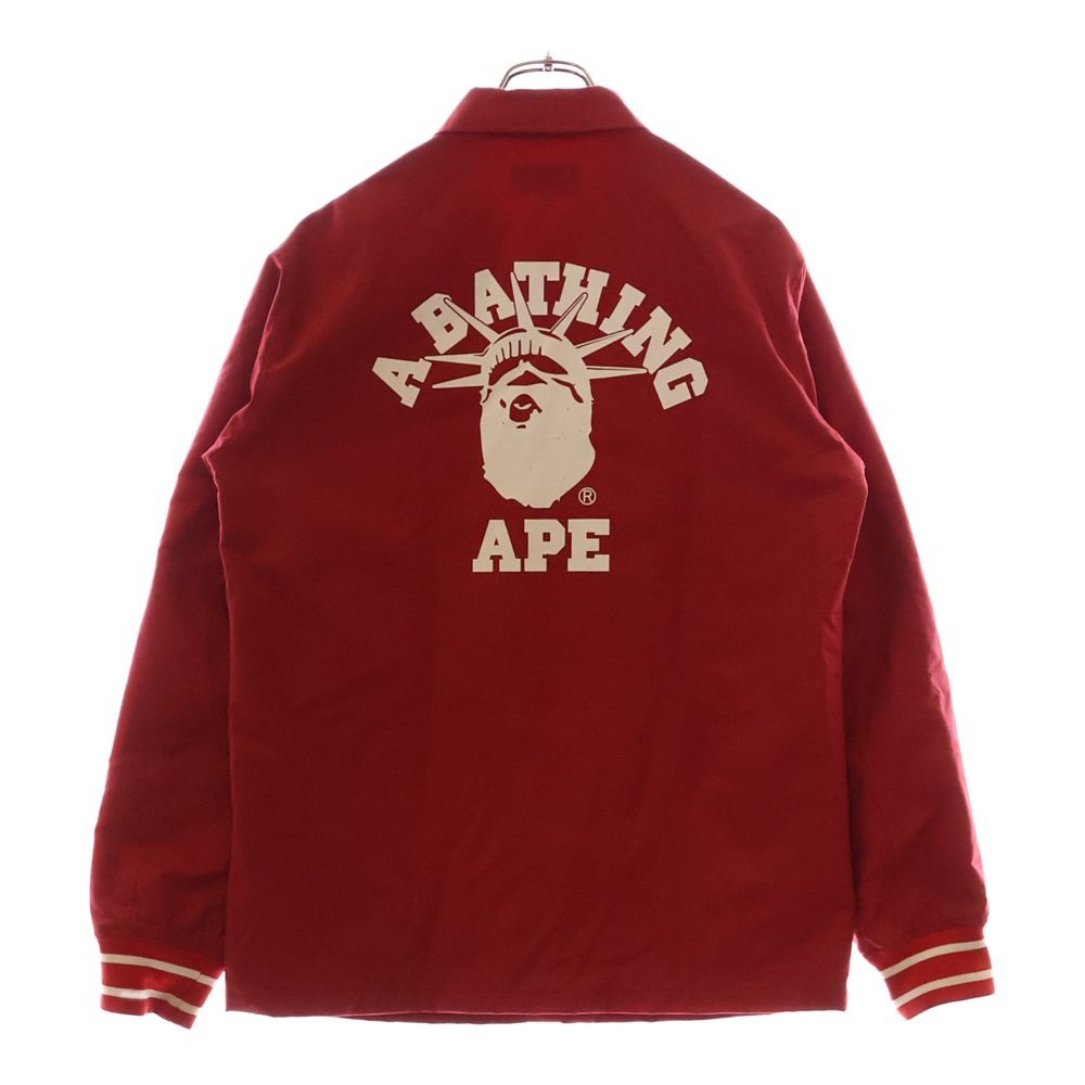 BAPE ナイロン コーチジャケット APE ベイプ エイプ アベイシングエイプ