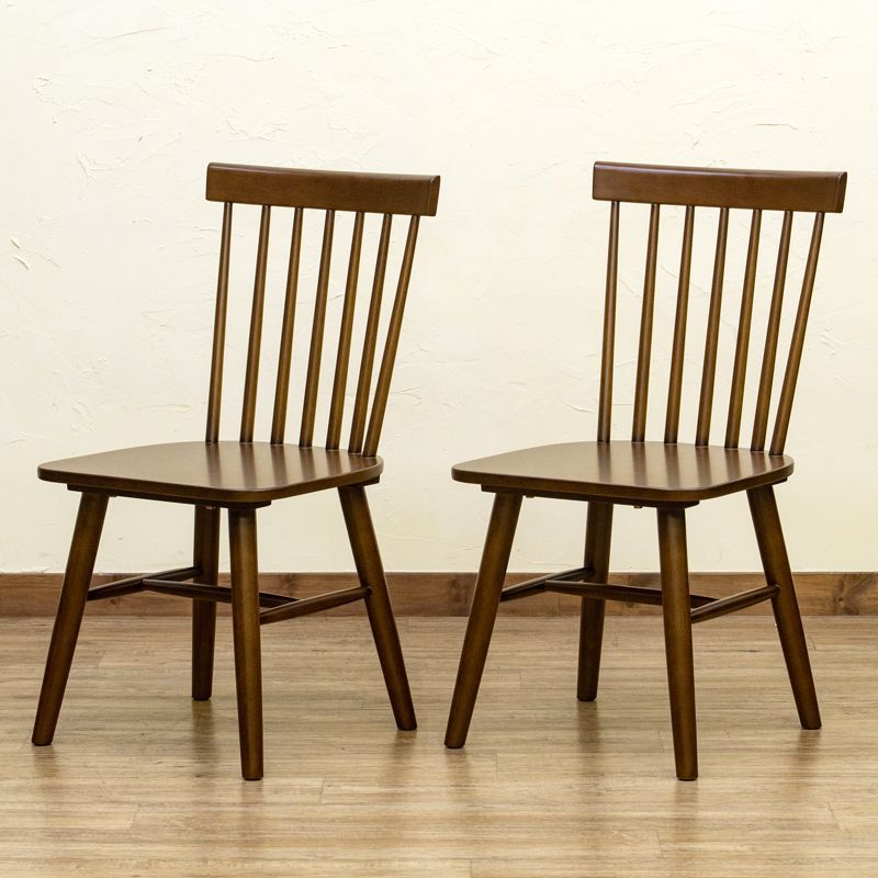 予約販売 10月中旬 新商品 ウインザー調回転チェアP a 2脚セット BR NA kdv02 サカベ