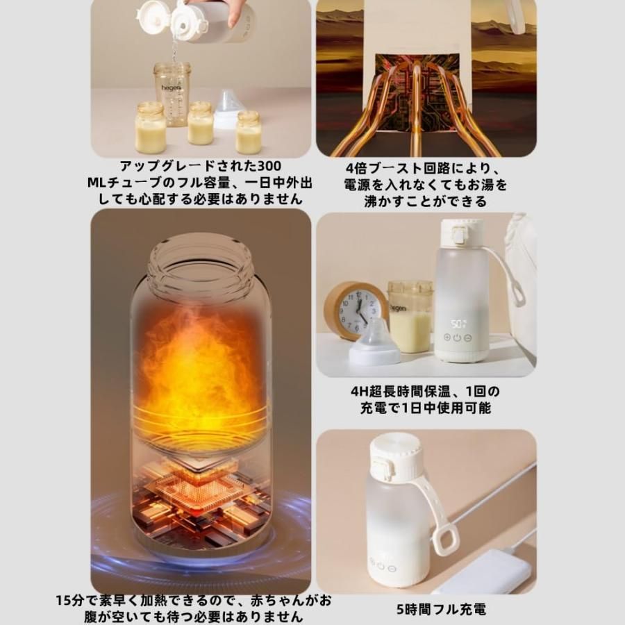 小型携帯電気ケトル 電気温水カップ