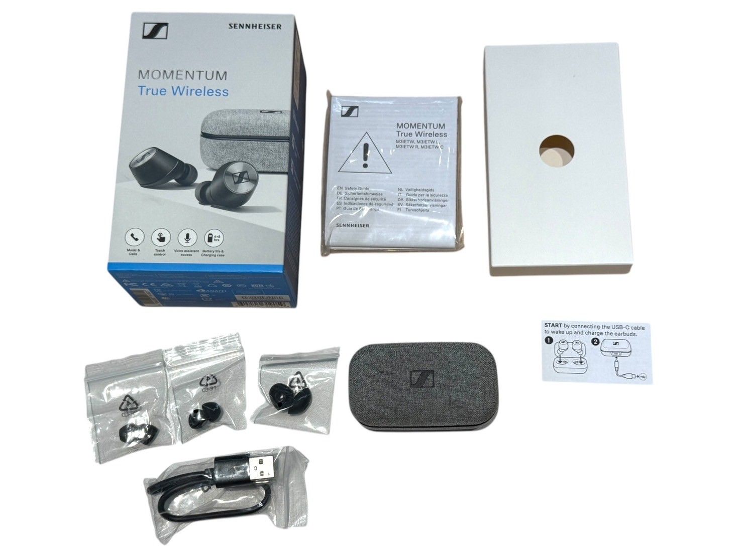 送料無料 SENNHEISER ゼンハイザー M31ETW C MOMENTUM True ワイヤレス イヤホン/Bluetooth 中古 動作品 MOMENTUM ゼンハイザー True ゼンハイザー、完全ワイヤレスイヤホン「M3IETW ：ゼンハイザー、ノイズキャンセル対応「MOMENTUM –