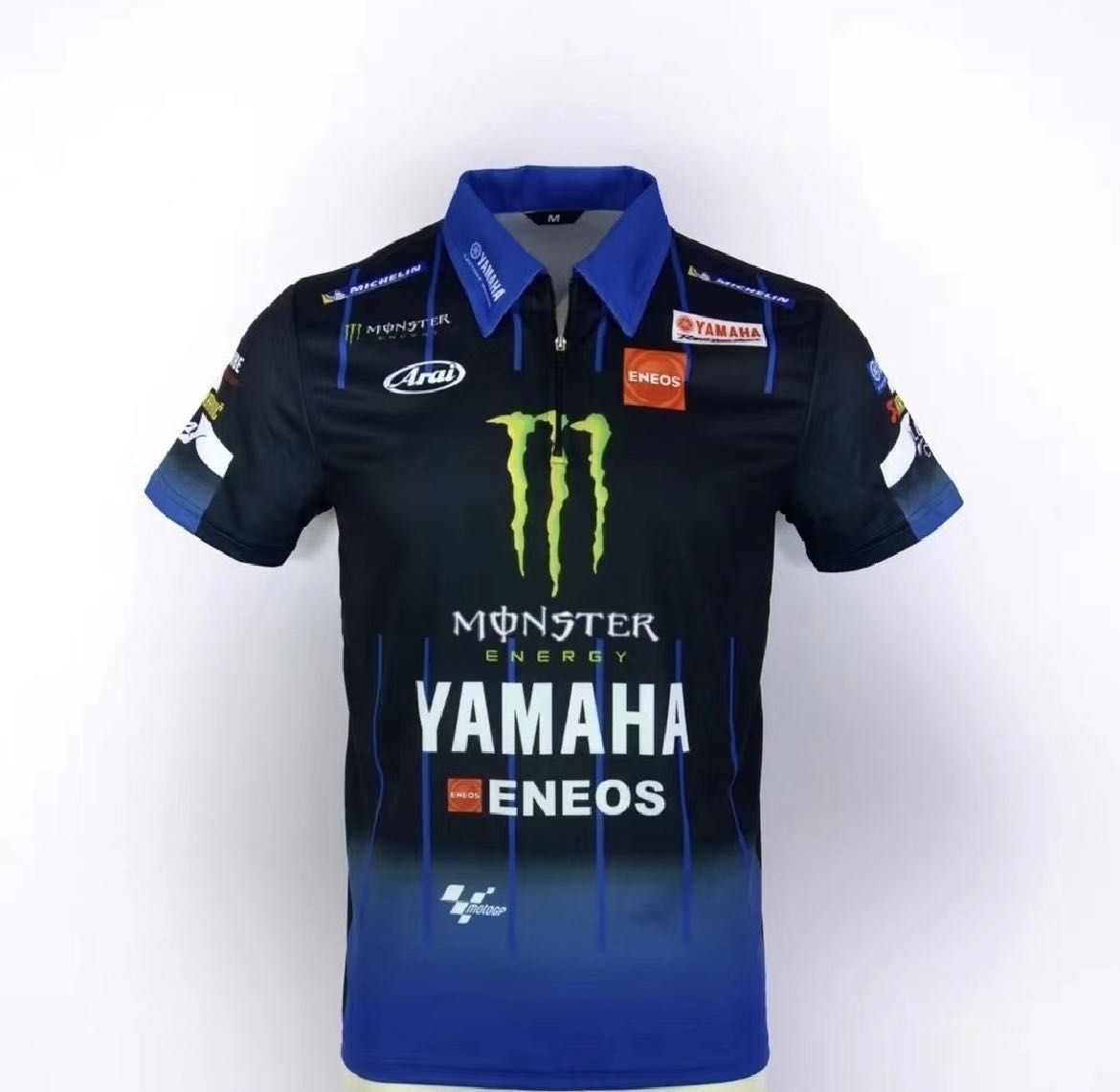 ☆アウトレット☆新品 L MotoGP TEAM YAMAHA MONSTER RACING レーシング Poloシャツ バイクウェア 半袖  アウトドア スポーツ グッズ - メルカリ