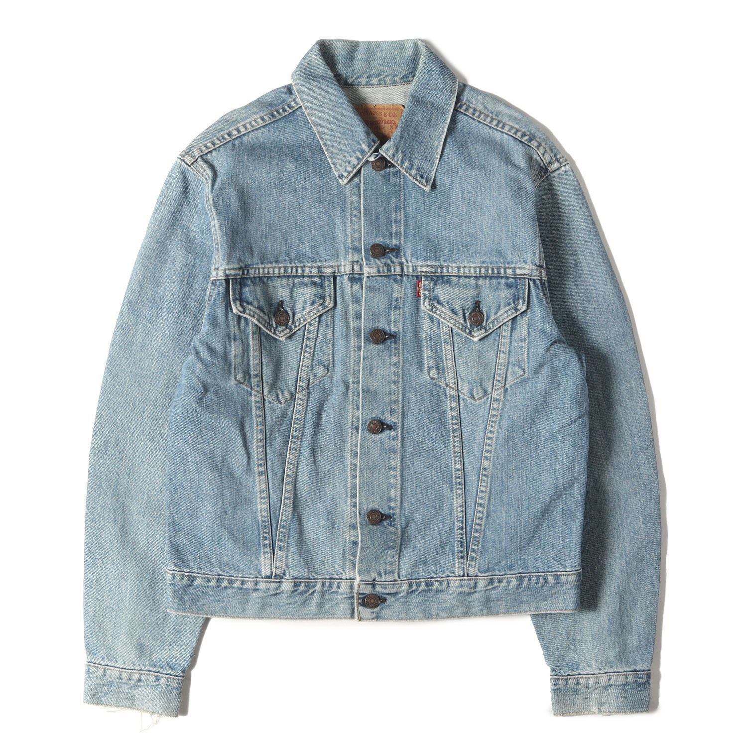 Levis リーバイス ジャケット サイズ:40 / 90s 71557 3rd Big E デニム 