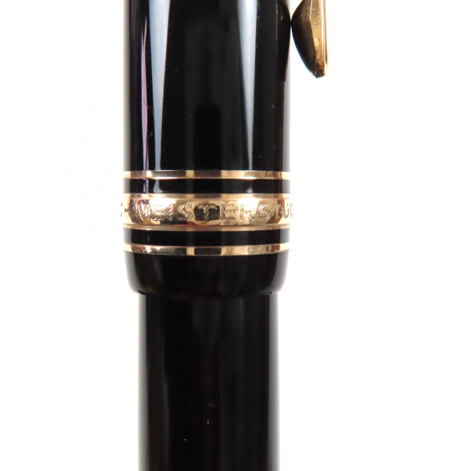 モンブラン　Mont Blanc 万年筆　ゴールド&ブラック　14K 楽天市場】MONTBLANC モンブラン 万年筆 マイスターシュテュック