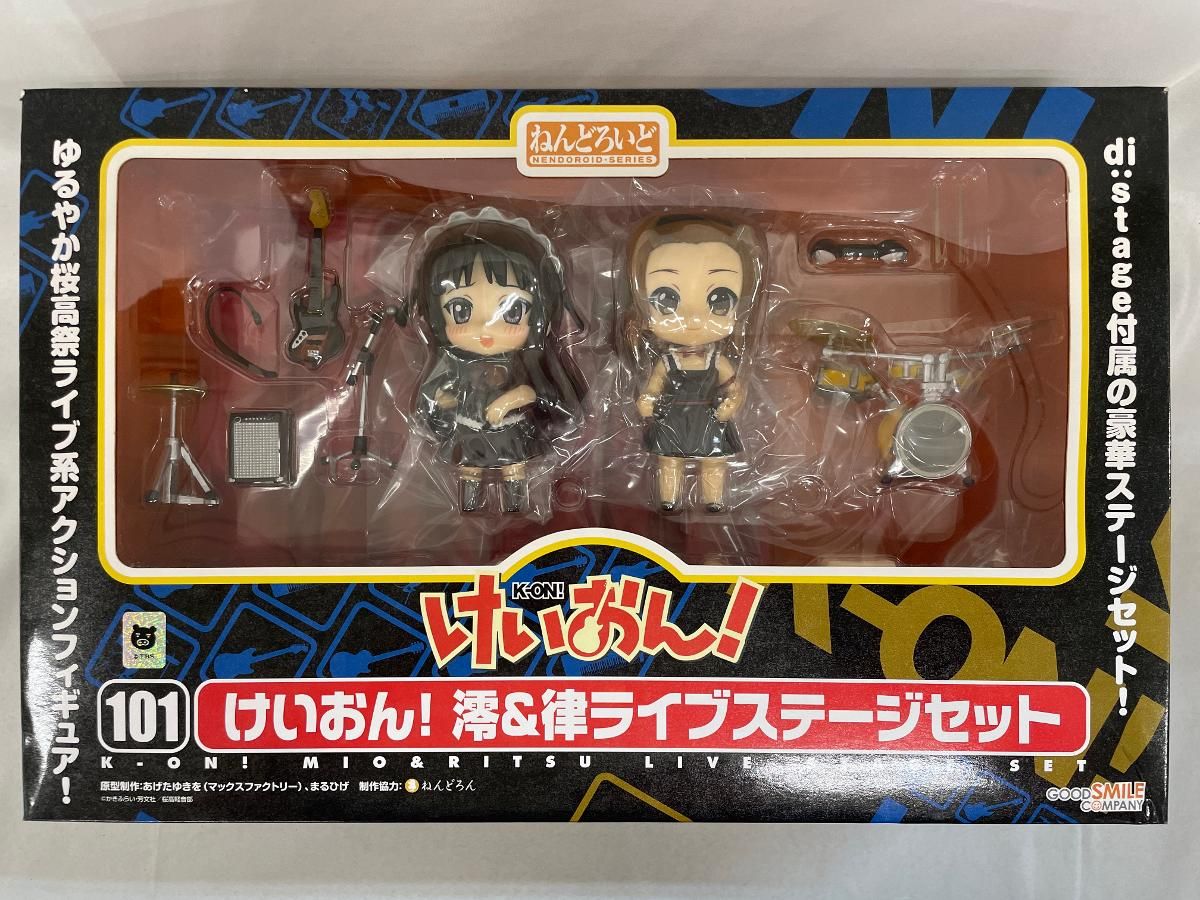 ねんどろいど 101 けいおん！ 澪＆律ライブステージセット WF'10冬
