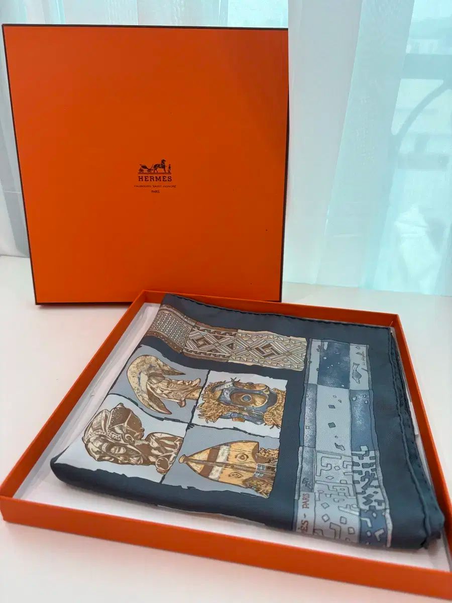 HERMES エルメス シルク スカーフ き 正規品