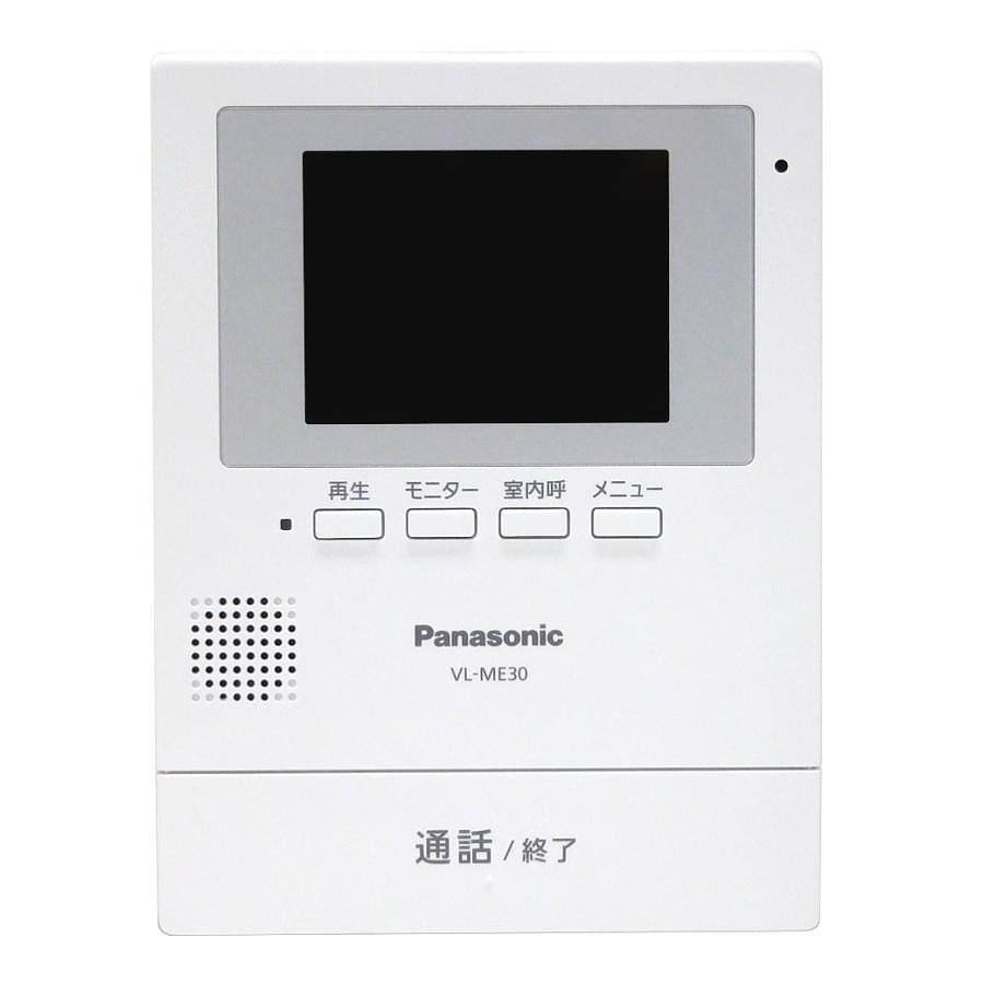 新品］Panasonic パナソニック テレビドアホン 電源直結式 インターホン 親機＆カメラ玄関子機セット 親3.5型 VL-SE30XLA  VLSE30XLA - メルカリ