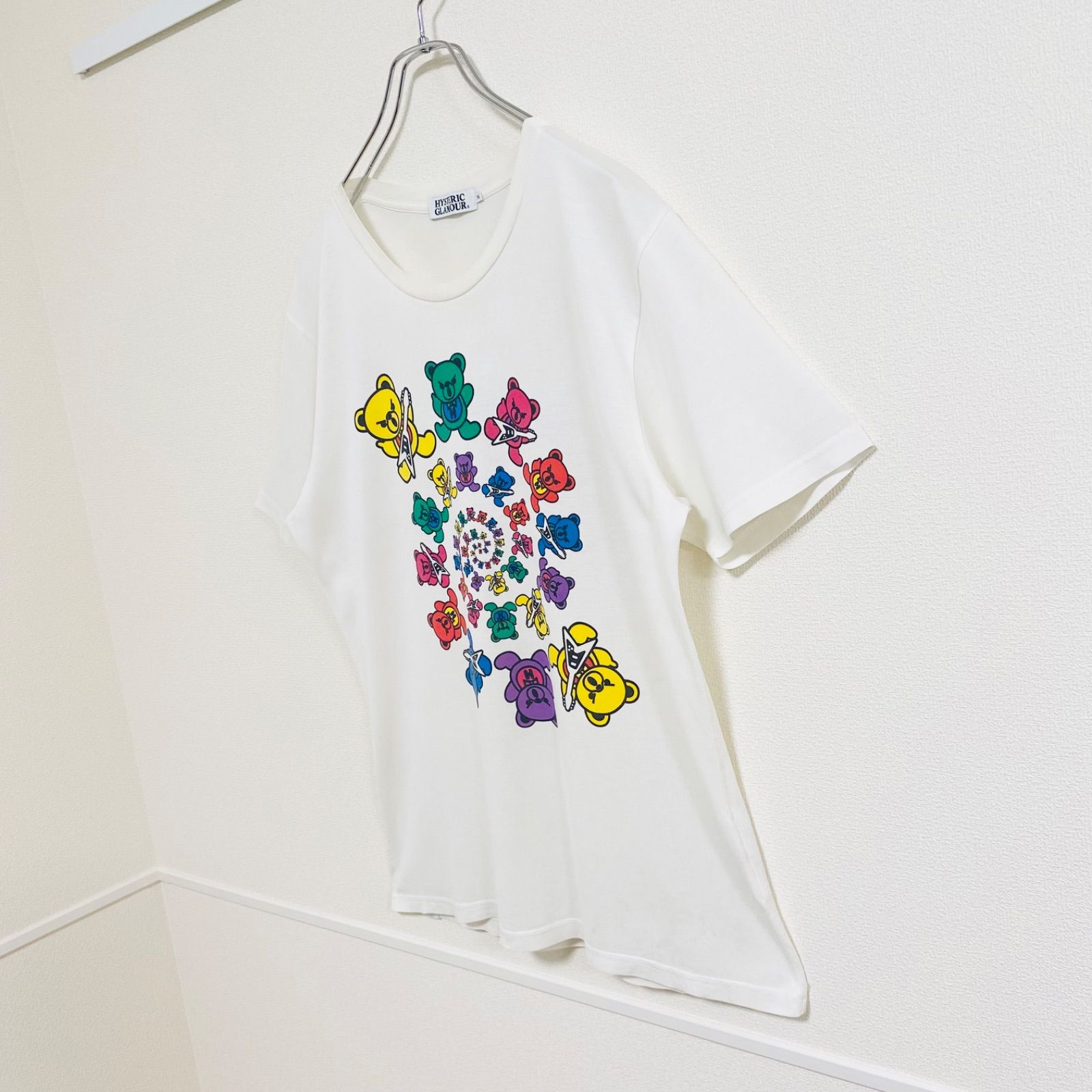 ヒステリックグラマー Tシャツ HYSTERIC GLAMOUR TEE クマ柄 くま 熊