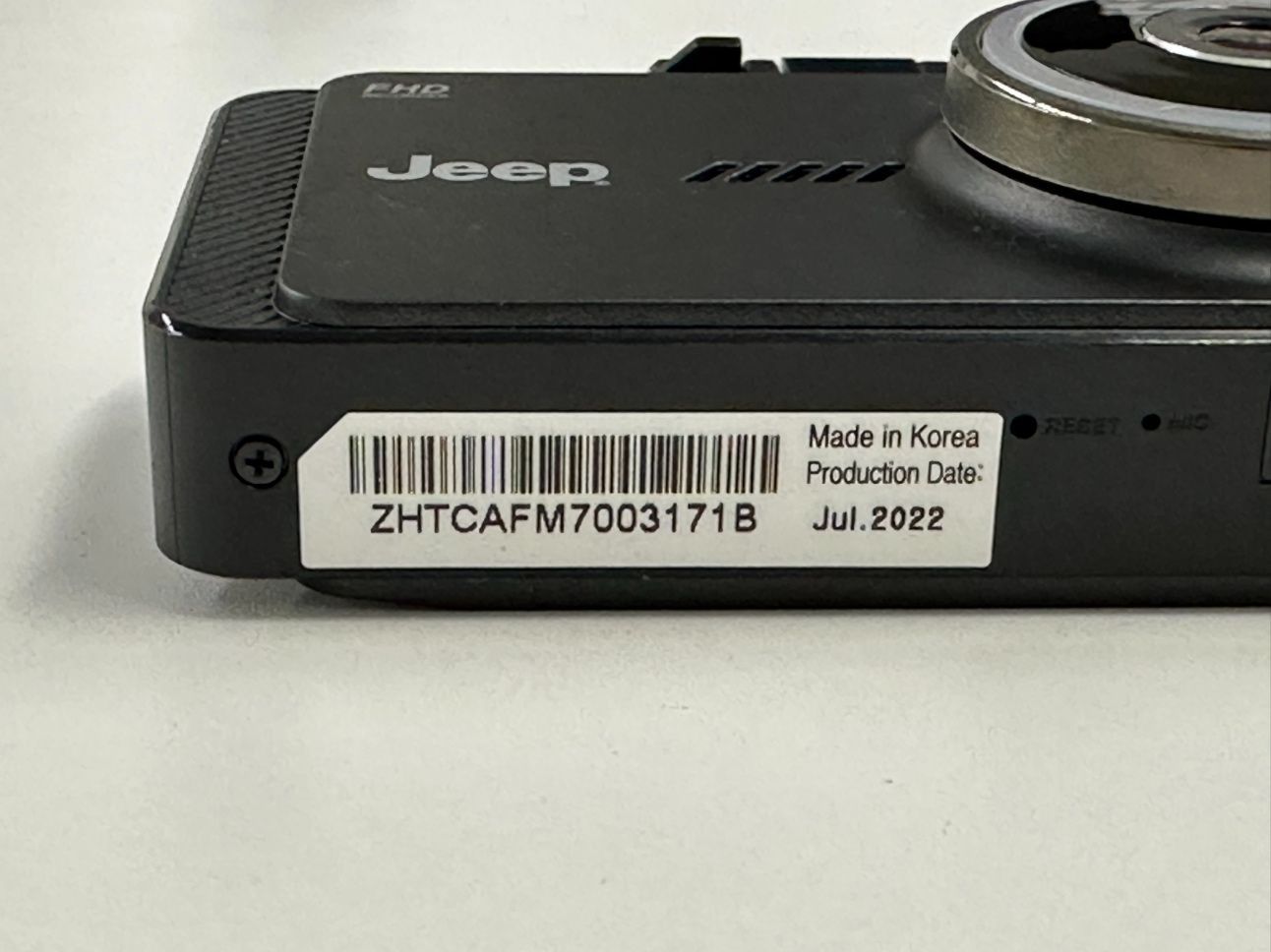 値下げ！ Jeep/ジープ 純正 前後 ドライブレコーダー ドラレコ DR