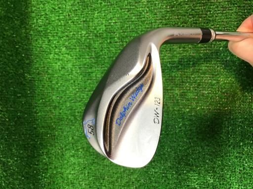 キャスコ Dolphin Wedge DW-123 シルバー 58° ウェッジ WG リシャフト フレックスその他 メンズ 男性用 右利き 右用 Dランク ゴルフクラブ