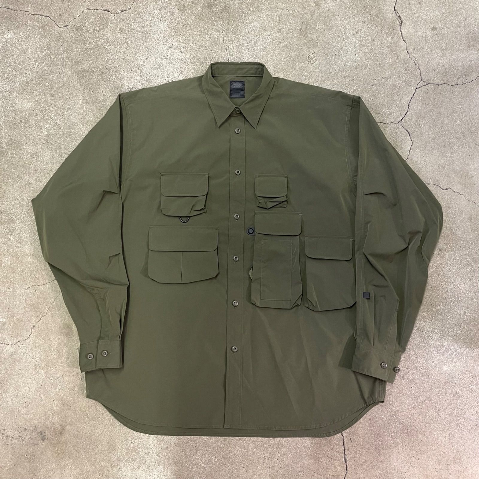 DAIWA PIER39 TECH ANGLERS SHIRTS L|S BE-85021W M ダイワピア39 テック アングラー シャツ
