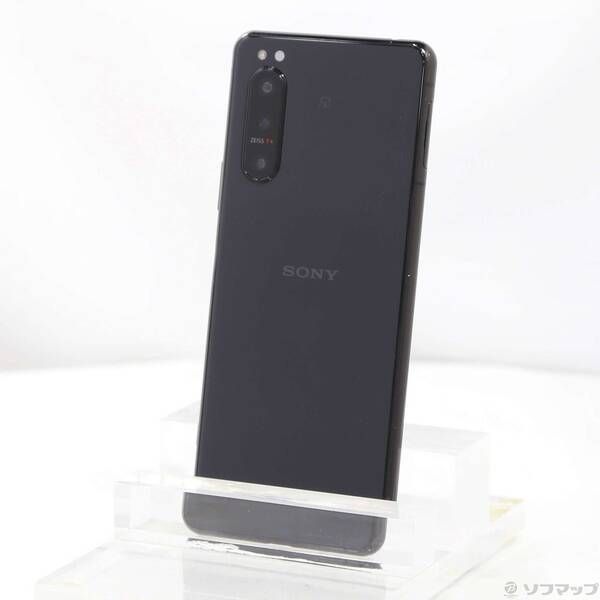 中古品〕 Xperia 5 II 128GB ブラック SOG02 auロック解除SIM