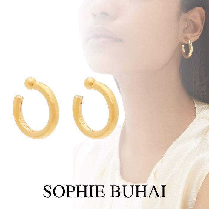 SOPHIE BUHAI(ソフィー ブハイ) | スモール エブリデイ フープピアス - シルバー | ESCAPERS ONLINE(エスケーパーズ  オンライン)公式通販サイト