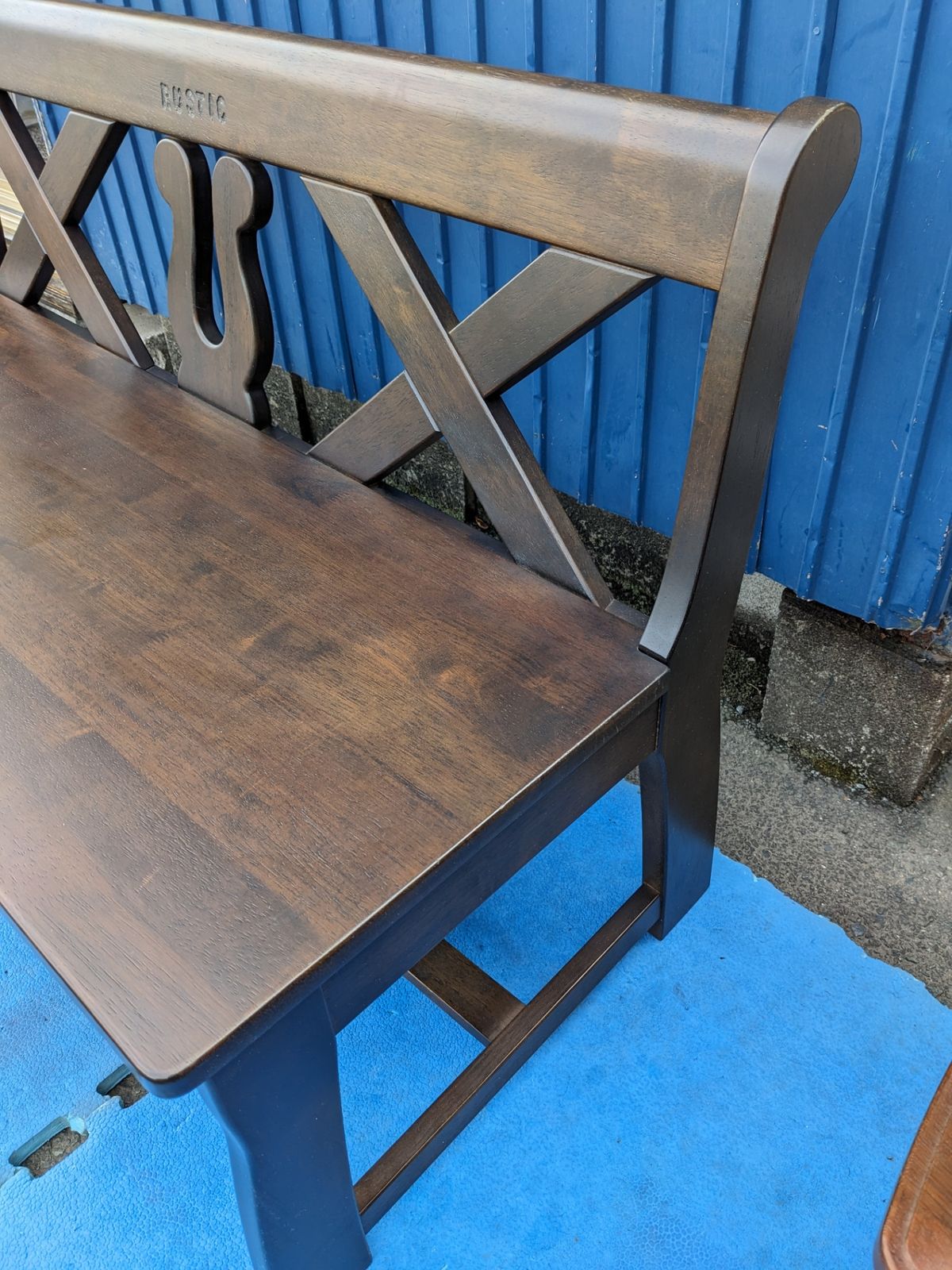 カリモク◎RUSTIC ルスティック ベンチ 木製 チェア 長椅子 ダイニング