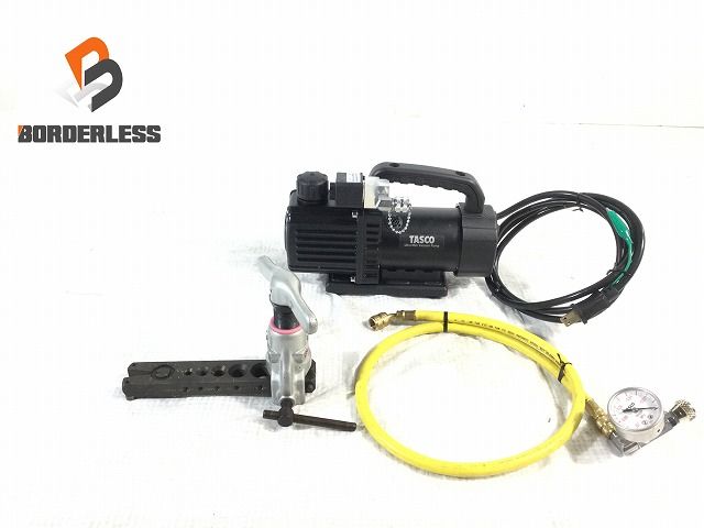 ナショナル 簡易真空ポンプ タスコ バキュームゲージ エアコン 移設