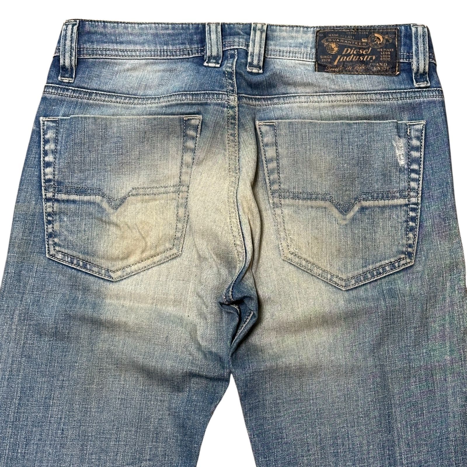 DIESEL VIKER 008W7 ストレートデニム ライトブルー メンズS サイズ26